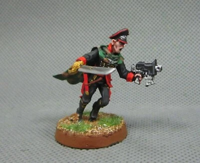 Warhammer 40K painted Lord Commissar Ibram Gaunt Metal — 第 1/2 张图片