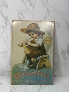 Vintage Ceresota Brand Flour Metal Sign Bread Grocery Advertising - Picture 1 of 8