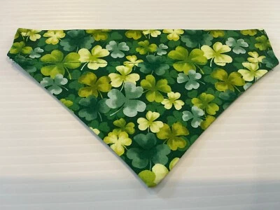 Модный аксессуар St. Patrick's Day Small Over the Collar собака бандана домашнее животное - Изображение 1 из 4