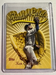 K98,124 - 2000 Topps Hands of Gold #HG3 Ken Griffey Jr.