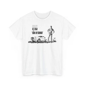 Shelby GT 350 Vintage Ad Muscle Car Lover T-Shirt - S-5X - Picture 1 of 14