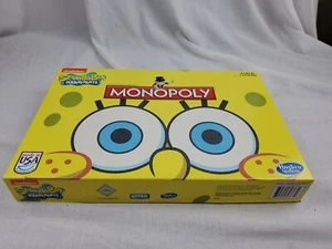 Monopoly Game SpongeBob SquarePants Edition Patrick Squidward crabs hasbro T5 - Picture 1 of 1