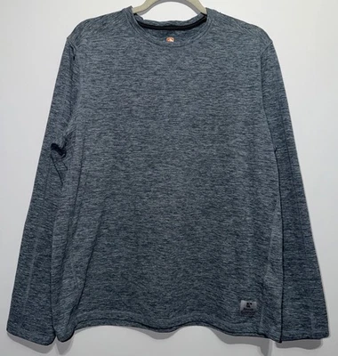 Camisa Rugged Elements Mediana Para Hombre Duradera, Utilitaria Manga Larga Azul Jaspeado Foto 1 de 4