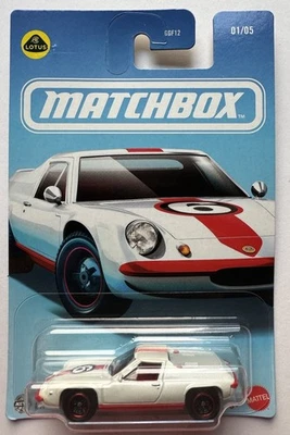 Matchbox 2025 SERIE DE COCHES DEPORTIVOS 1972 Lotus Europa 1/5 Foto 1 de 2