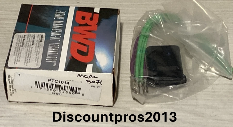 BWD PT1267 Electrical Connector Chrysler Dodge Jeep Lincoln Volkswagen 2001-2022 - Image 1 of 1