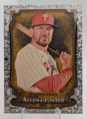 2024 Topps Allen and Ginter Filigree #306 Kyle Schwarber - Image 1 of 2