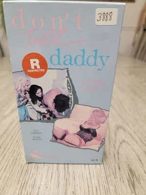 Don't Tell Daddy VHS 1990 Sex Comedy Monterey Home Video Eva Garden Elina Moon - Image 1 of 2