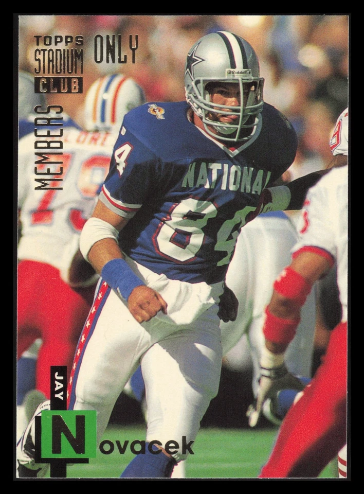 Jay Novacek 1994 Topps Stadium Club Members Only 50 #7 Dallas Cowboys - Image 1 of 2
