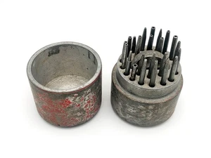 Anvil Holed & Punches for Watch Repair Vintage Soviet Watchmakers Tools USSR - Picture 1 of 12