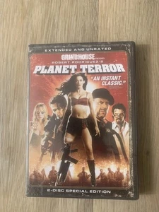 Planet Terror [Special Edition Extended and Unrated] Region 1 Dvd Sealed 2 Discs - Picture 1 of 2