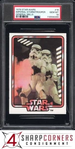 1978 STAR WARS GENERAL MILLS #16 IMPERIAL STORMTROOPER POP 6 PSA 10 - Picture 1 of 3