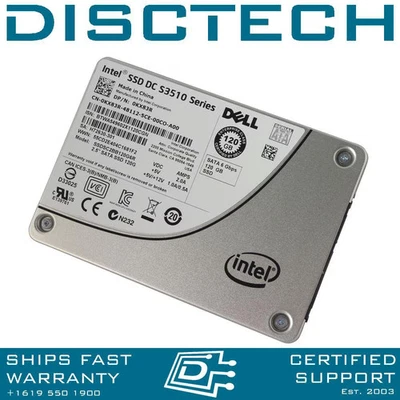 Intel DC S3510 SSDSC2BB120G6R / KX83R 120GB 2.5" 6Gbps MLC SED SATA SSD - Image 1 of 2