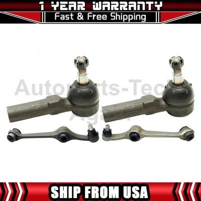 Brazo de control de extremo de barra de amarre delantera 4 Mevotech para Mercury Sable 1986-1995 Foto 1 de 4