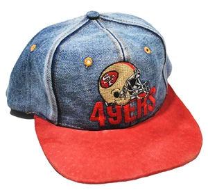 Vintage San Francisco 49ers Denim Snapback - Bild 1 von 3