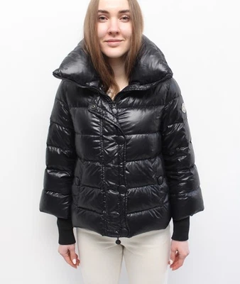 Casaco acolchoado feminino autêntico vintage MONCLER Tulsa 0, XS-S - Imagem 1 de 4
