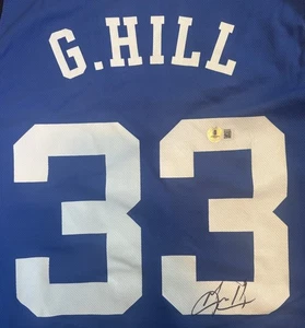 Grant Hill Signed AUTHENTIC VINTAGE Duke Blue Devils Nike Elite Jersey BAS COA - Picture 1 of 4