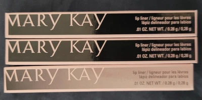 Mary Kay lot of 3 Lip Liner Medium Nude New in Box 085795 Discontinued - Image 1 of 4