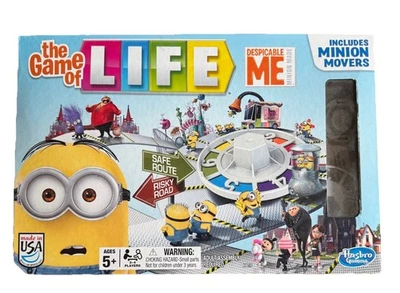 The Game of Life Despicable Me Minions Hasbro Gaming Used & Complete Free UK P&P - Image 1 of 3