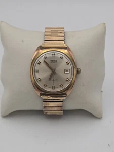 Vintage Gipfeluhr 70er Jahre Handaufzug voll funktionsfähig - Bild 1 von 11