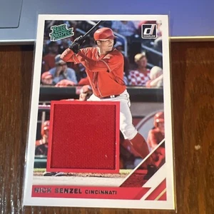 Nick Senzel 2019 Panini Donruss Rated Prospect Material Jersey #RPM-NS Reds - Bild 1 von 2
