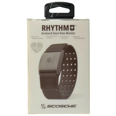 Scosche RHYTHM+ Plus Brazalete Monitor de Ritmo Cardíaco con Bluetooth ANT+ Conectividad Foto 1 de 4