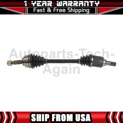 TrakMotive 前驱动 CV 轴接头轴适用于 2009 2010 年 2011 年日产 Versa — 第 1/4 张图片