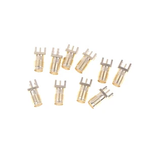 10 Pcs SMA Female Jack Adapter SMA Female Base Socket Jack With Solder PCB Board - Zdjęcie 1 z 10