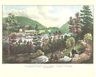 1952 Currier & Ives Lithograph U.S. Military Academy, West Point