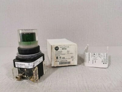 Allen Bradley 800H-QRAH10 Push Button - NEW WITH FILTHY BOX - Image 1 of 4