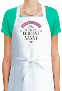 Delantal de cocina divertido regalo personalizado para niñera cumpleaños niñera - Imagen 1 de 2