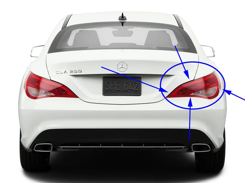 LUZ TRASERA DERECHA MERCEDES-BENZ CLASE CLA NUEVA CLA250 GENUINA 2014-2016 Foto 1 de 1