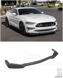 Divisor de labios para parachoques delantero estilo rendimiento EOS para Ford Mustang 18-23 - Imagen 1 de 24