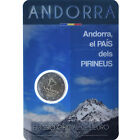 [#1177825] Andora, 2 euro, Pays des Pyrénées, 2017, Karta monet, MS, Bi-Metal, li