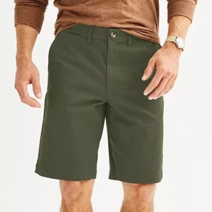 Sonoma Flex Wear Shorts vorne flach olivgrün Größe 29/11" Schrittlänge - Bild 1 von 3