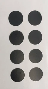 8 X PDC Covers matt Black stickers Repair Worn Parking Sensor 4 X 4 VEHICLES - Picture 1 of 1