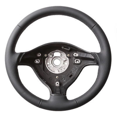 VW Lenkrad Golf 4 Passat 3B 3BG Seat Leon Neu Beziehen 11695 - Bild 1 von 4