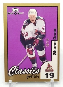 2002-03 Upper Deck MVP SHANE DOAN Classics Golden 50/50 Phoenix Coyotes #143 SP - Picture 1 of 5