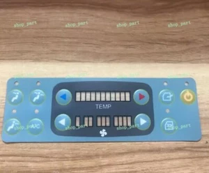 Excavator accessories air conditioning control panel sticker for Sany 65 75-8-9c - Picture 1 of 3