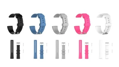 Replacement Classic Wristband Metal Buckle Strap Bracelet for Fitbit Versa LG SM - Image 1 of 4