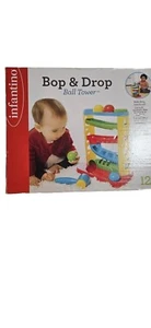 Bunte 12 Monate plus Infantino Bop & Drop Ball Turm Hand-Auge Koordination - Bild 1 von 14