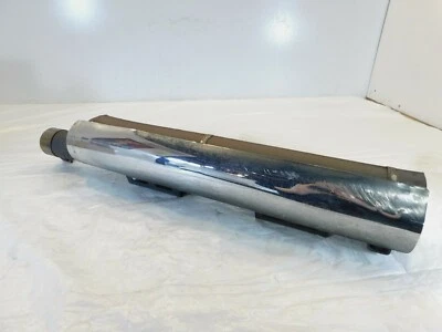 Victory Cross Roads Cross Country & Magnum Chrome Right Exhaust Pipe Muffler - Imagem 1 de 4