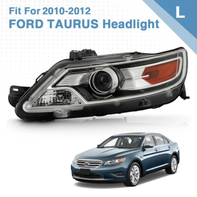 For 2010 2011 2012 Ford Taurus SE SEL Limited Halogen Projector Headlight LH Foto 1 de 4