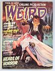 Weird V10#1 (VG) Impaled body Werewolf Skull cover! HORROR! 1977 Eerie Y471