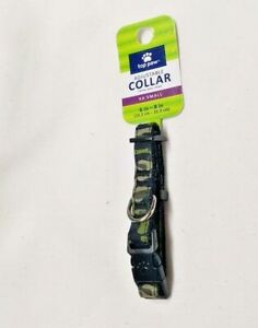 Top Paw Adjustable Collars EXTRA EXTRA SMALL 6”-8” CAMOFLAUGE (NEW with TAG)