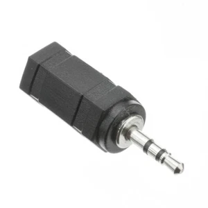 2.5mm Male to 3.5mm Female Audio Headphone Jack Adapter Converter - Picture 1 of 4