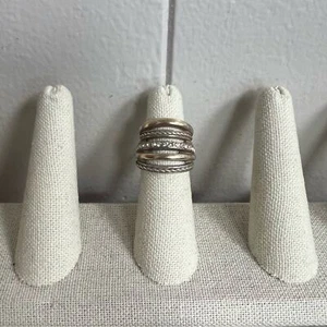 Brighton zweifarbiger Riemchenring Gr. 5,5 - Bild 1 von 6