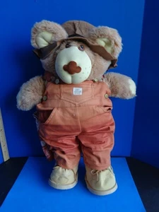 VINTAGE 24" FURSKIN DUDLEY BEAR BY XAVIER ROBERTS- LTD EDITION - Picture 1 of 12