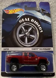 Hot Wheels Real Riders Chevy Silverado ERROR Miss Spin Base Double Punched - Picture 1 of 9