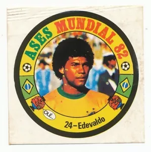 024 EDEVALDO # BRASILIEN WORLD CUP 82 CARD ASS Mundial 82 REYAUCA - Bild 1 von 1