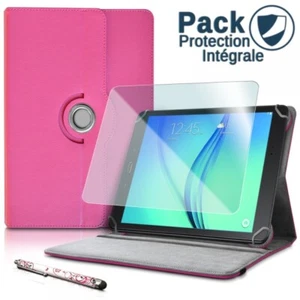 Pack Étui de Protection Rose + Verre Flexible + Stylet pour Huawei MediaPad M5 L - Photo 1 sur 5